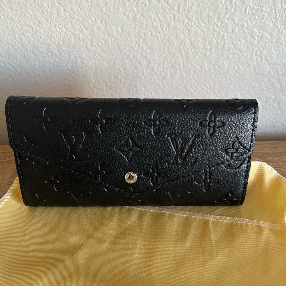 Black Monogram wallet